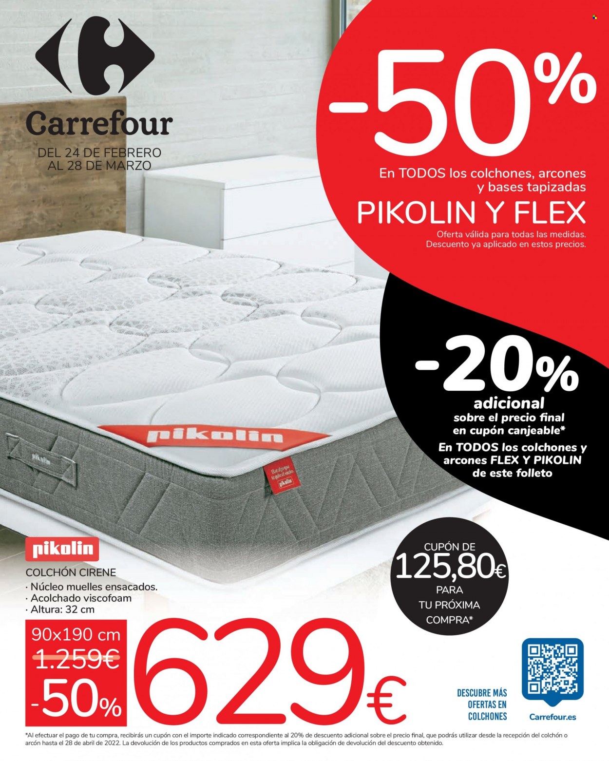 Folleto Carrefour - 24/02/22 - 28/03/22. Página 1