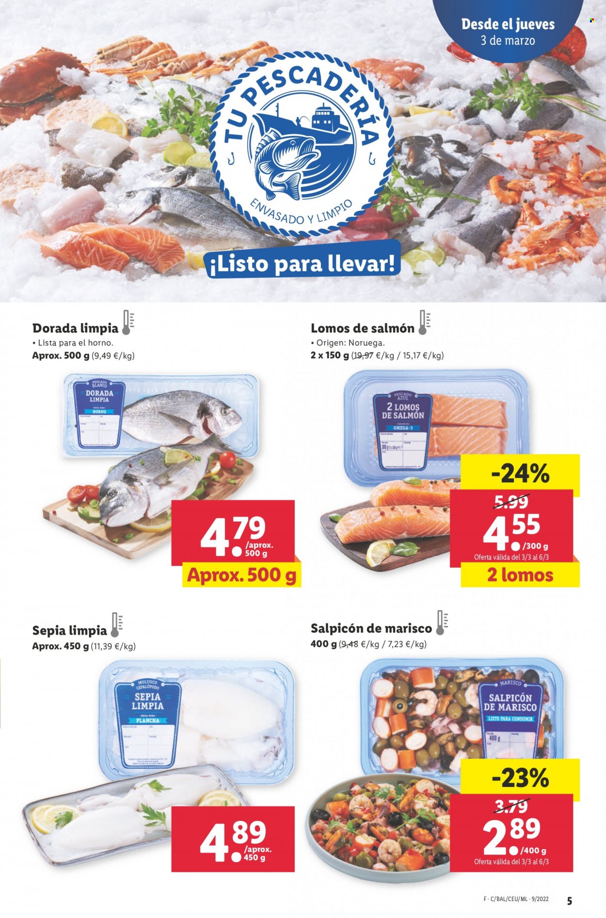 Folleto Lidl - 03/03/22 - 09/03/22. Página 5