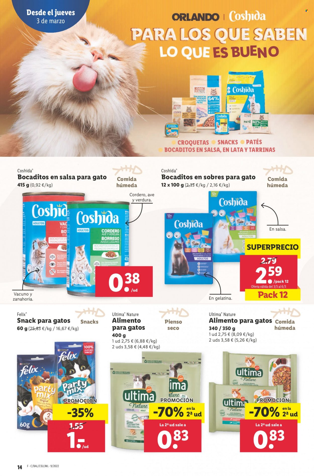Folleto Lidl - 03/03/22 - 09/03/22. Página 14