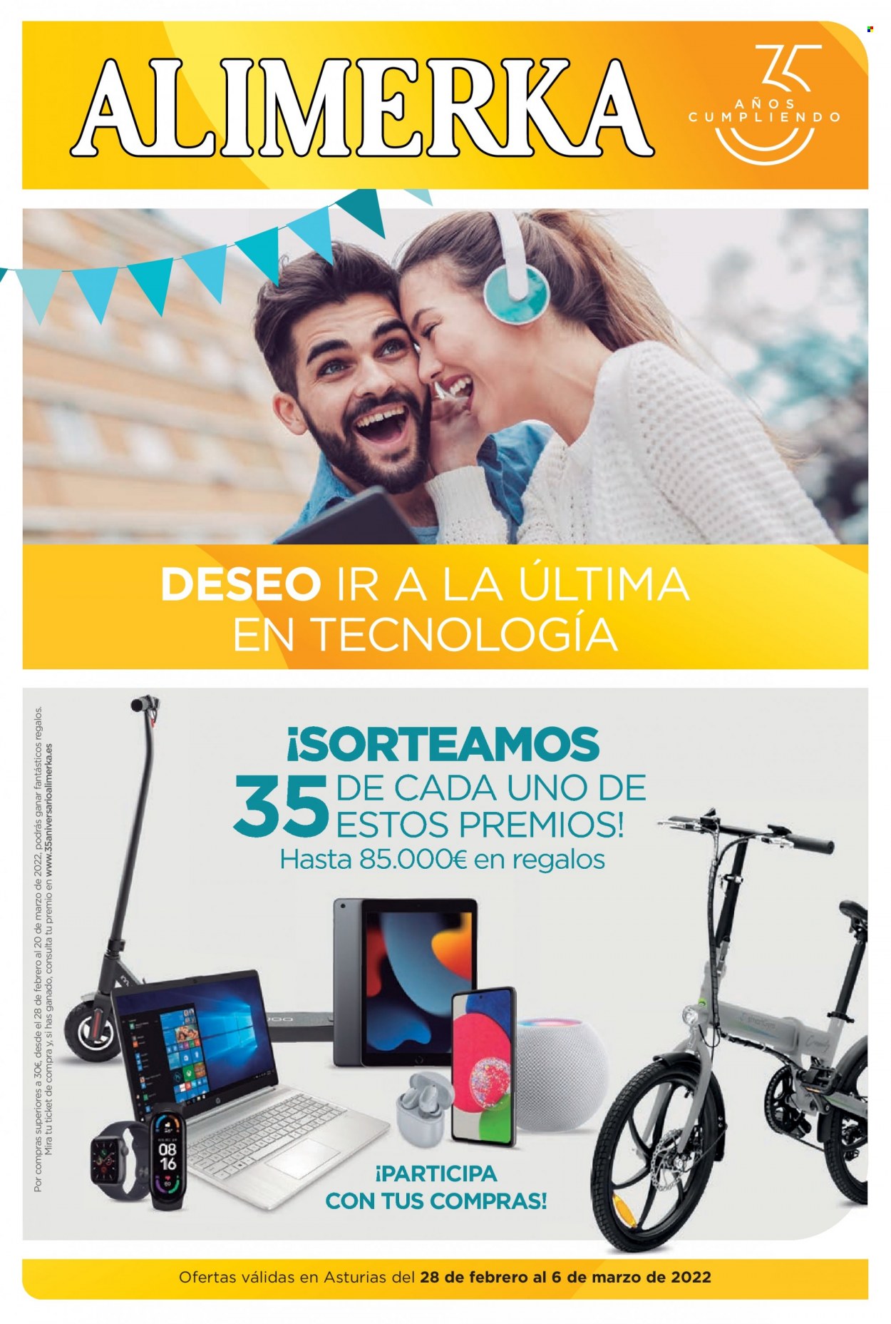 Folleto Alimerka - 28/02/22 - 06/03/22. Página 1