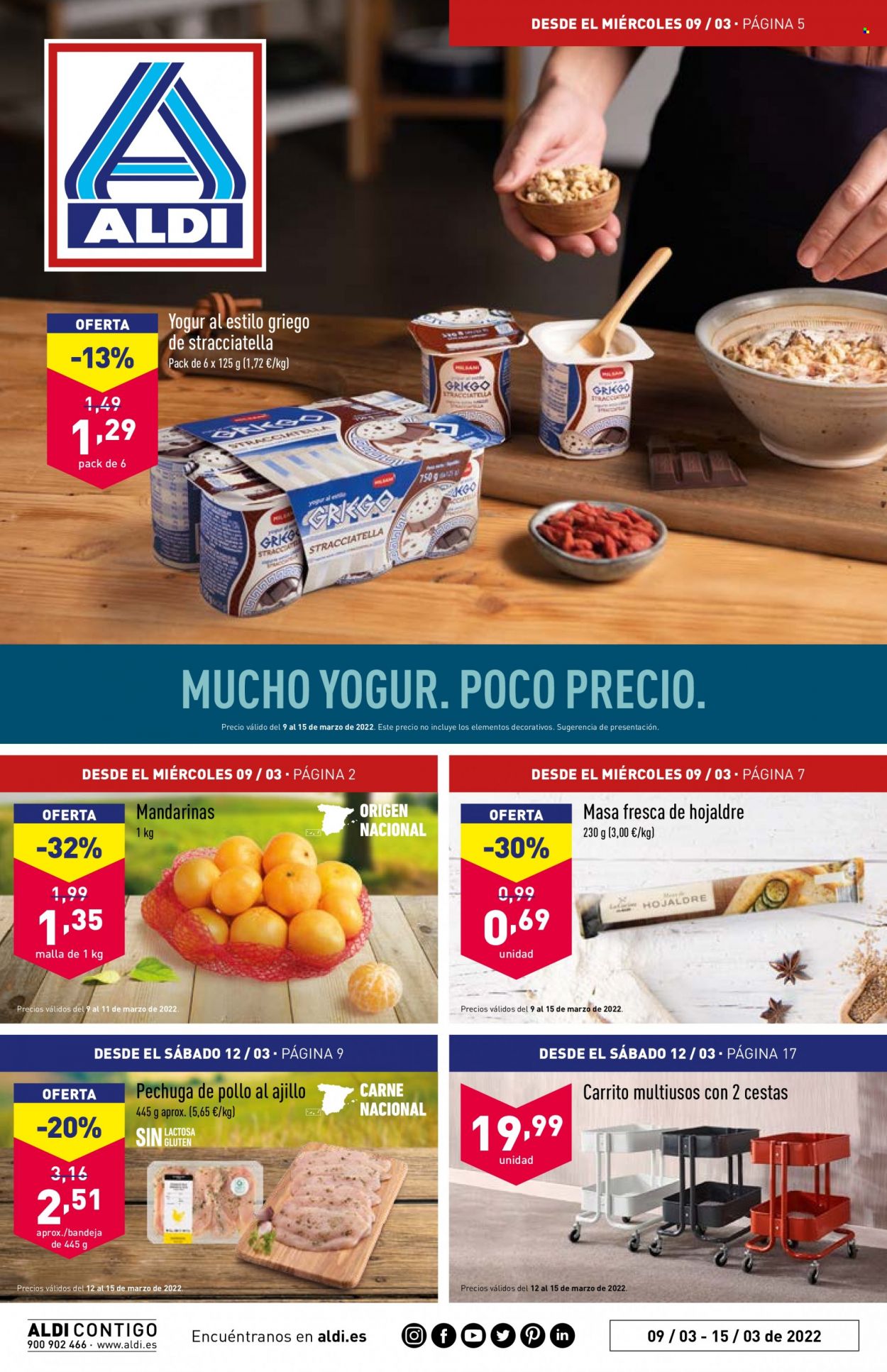 Folleto Aldi - 09/03/22 - 15/03/22. Página 1