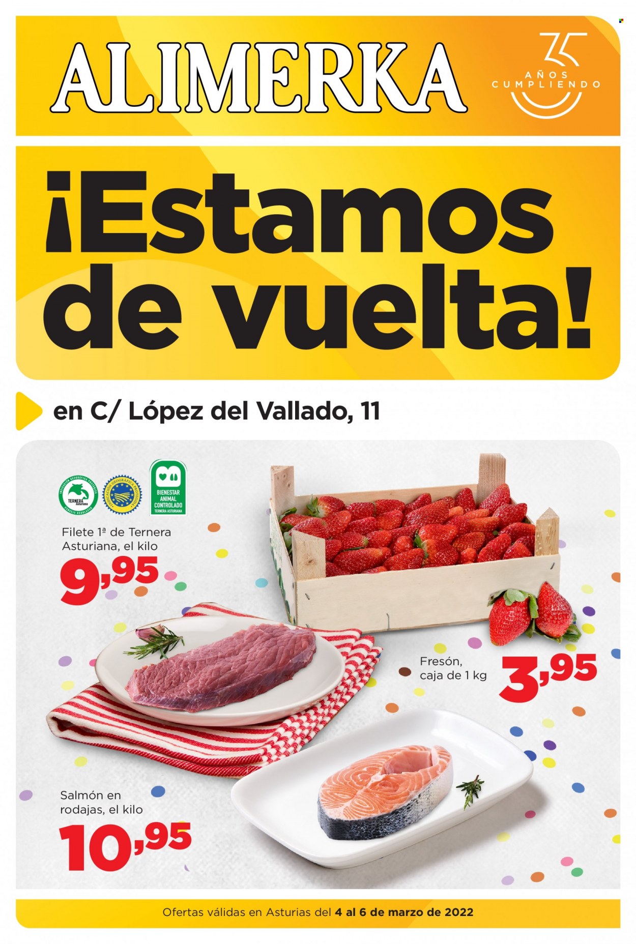 Folleto Alimerka - 04/03/22 - 06/03/22. Página 1