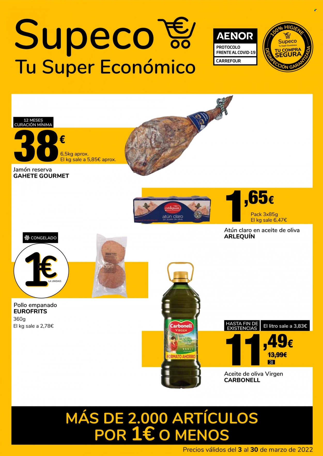 Folleto Supeco - 03/03/22 - 30/03/22. Página 1