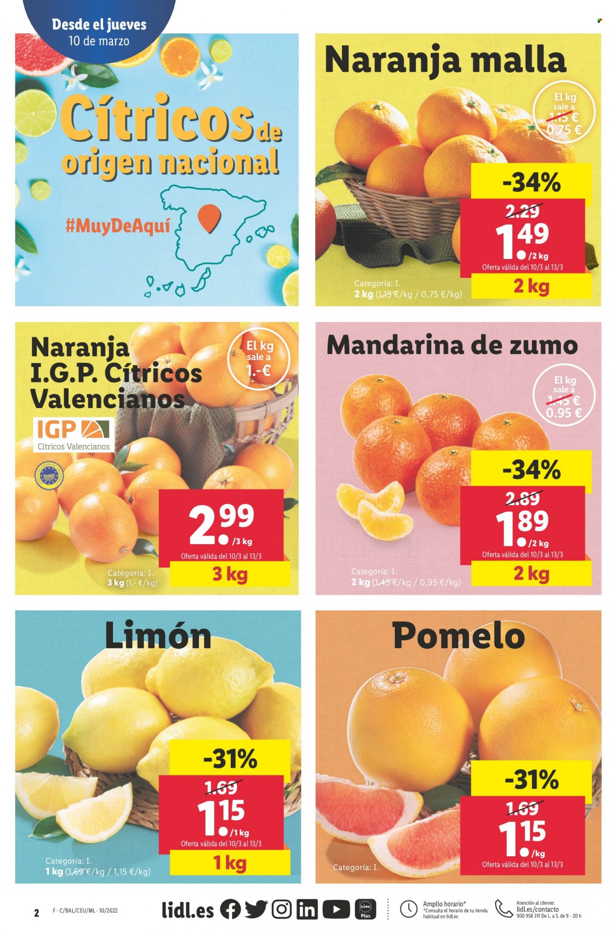 Folleto Lidl - 10/03/22 - 16/03/22. Página 2