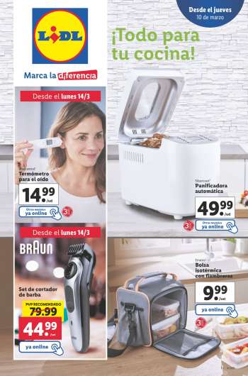 Folleto actual Lidl - 10/03/22 - 16/03/22.