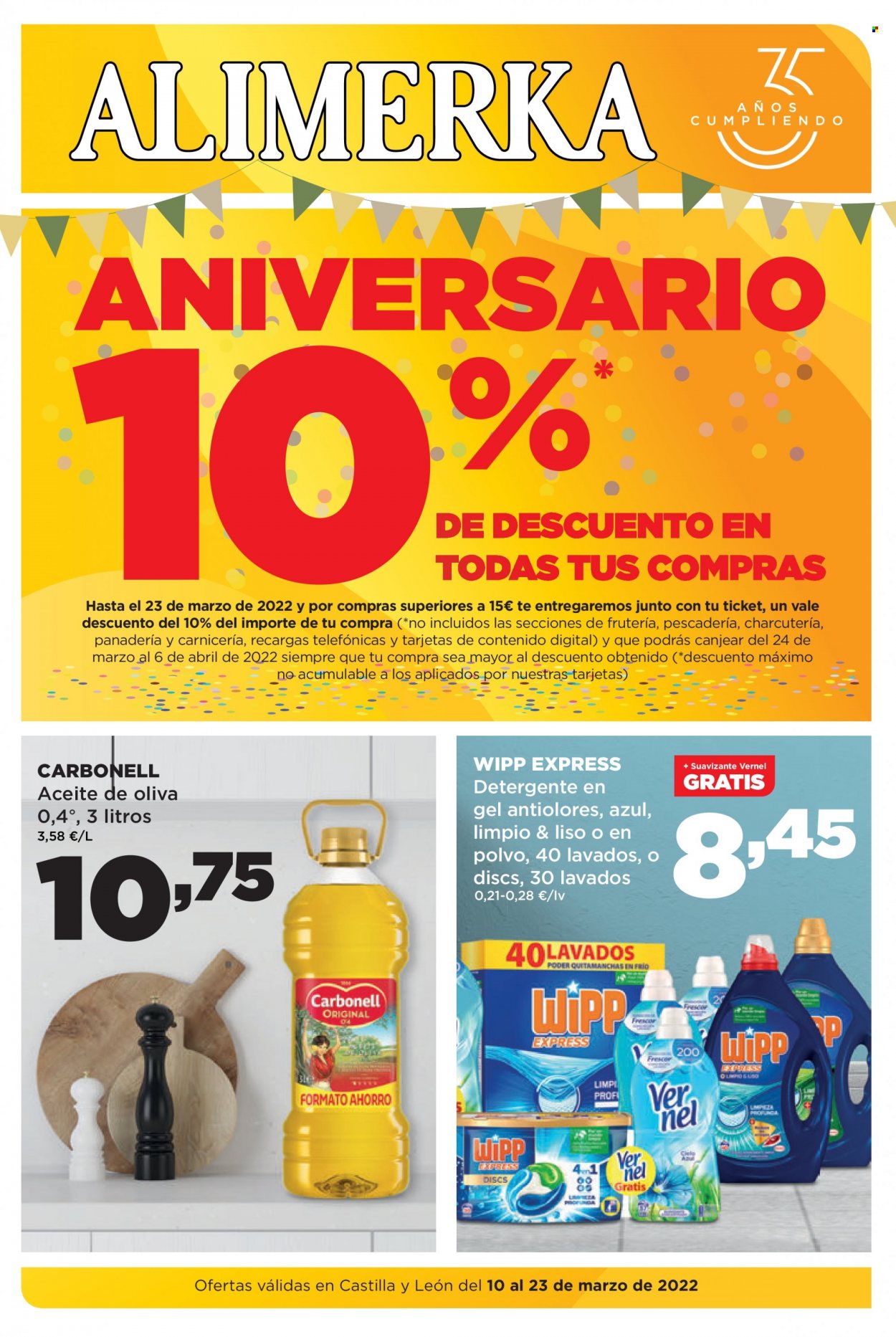 Folleto Alimerka - 10/03/22 - 23/03/22. Página 1
