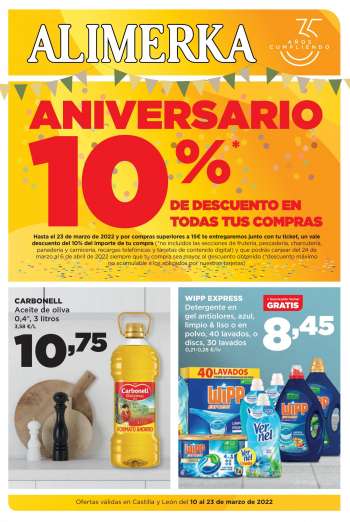 Folleto actual Alimerka - 10/03/22 - 23/03/22.