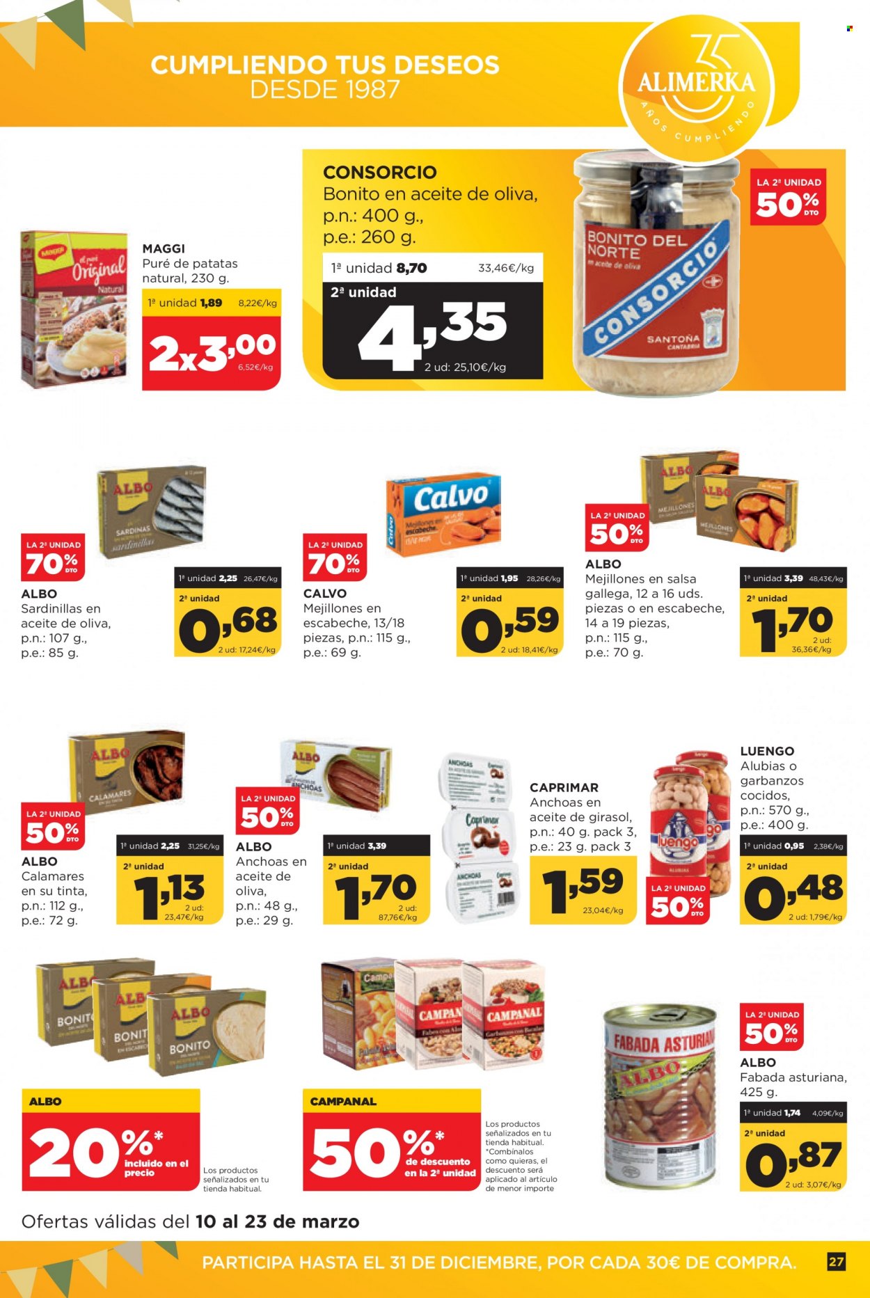 Folleto Alimerka - 10/03/22 - 23/03/22. Página 27