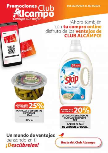 Folleto actual Alcampo - 15/03/22 - 28/03/22.