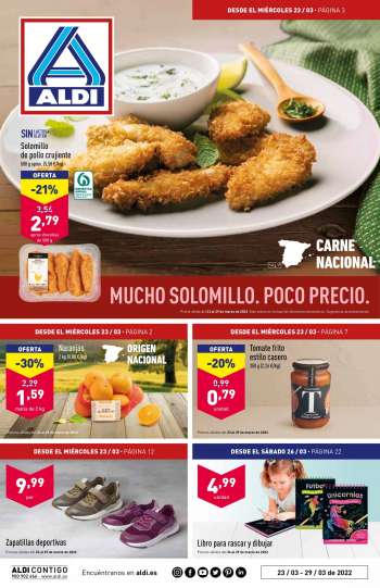 Folleto actual Aldi - 23/03/22 - 29/03/22.