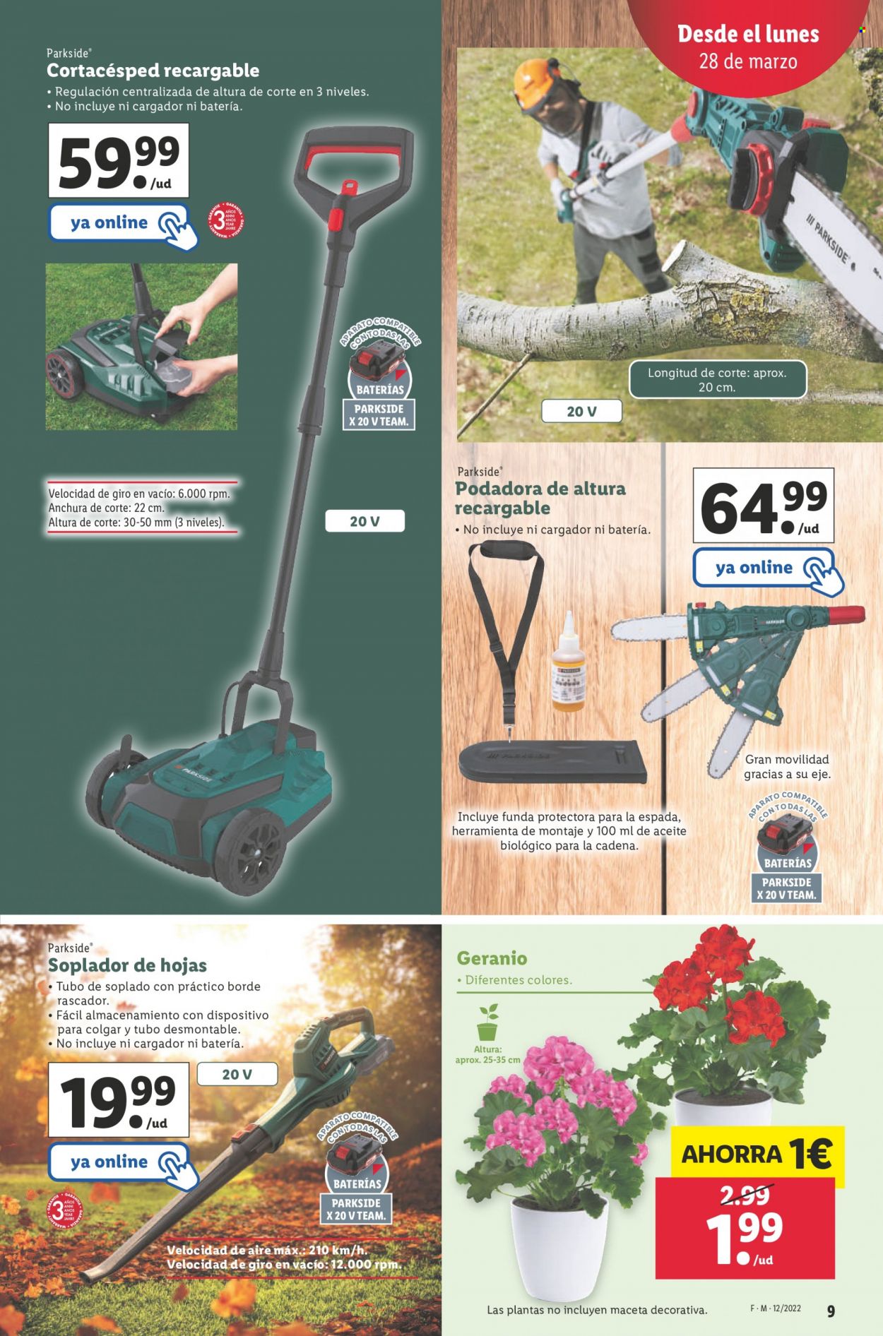 Folleto Lidl - 24/03/22 - 30/03/22. Página 9