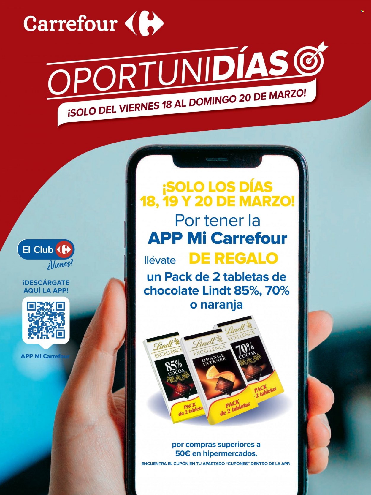 Folleto Carrefour - 18/03/22 - 20/03/22. Página 1