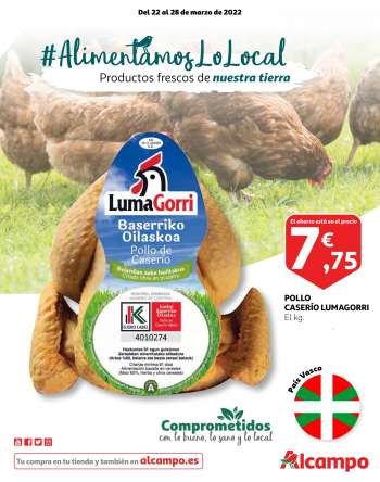 Folleto actual Alcampo - 22/03/22 - 28/03/22.