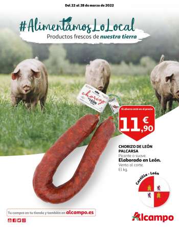 Folleto actual Alcampo - 22/03/22 - 28/03/22.