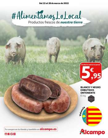 Folleto actual Alcampo - 22/03/22 - 28/03/22.