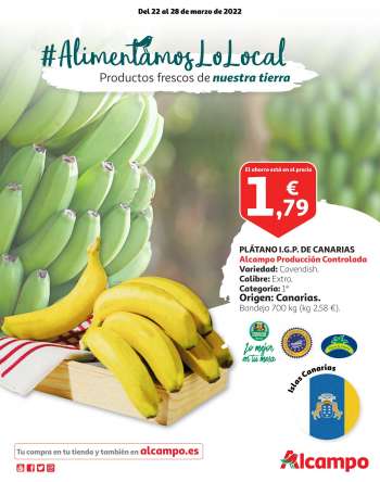 Folleto actual Alcampo - 22/03/22 - 28/03/22.