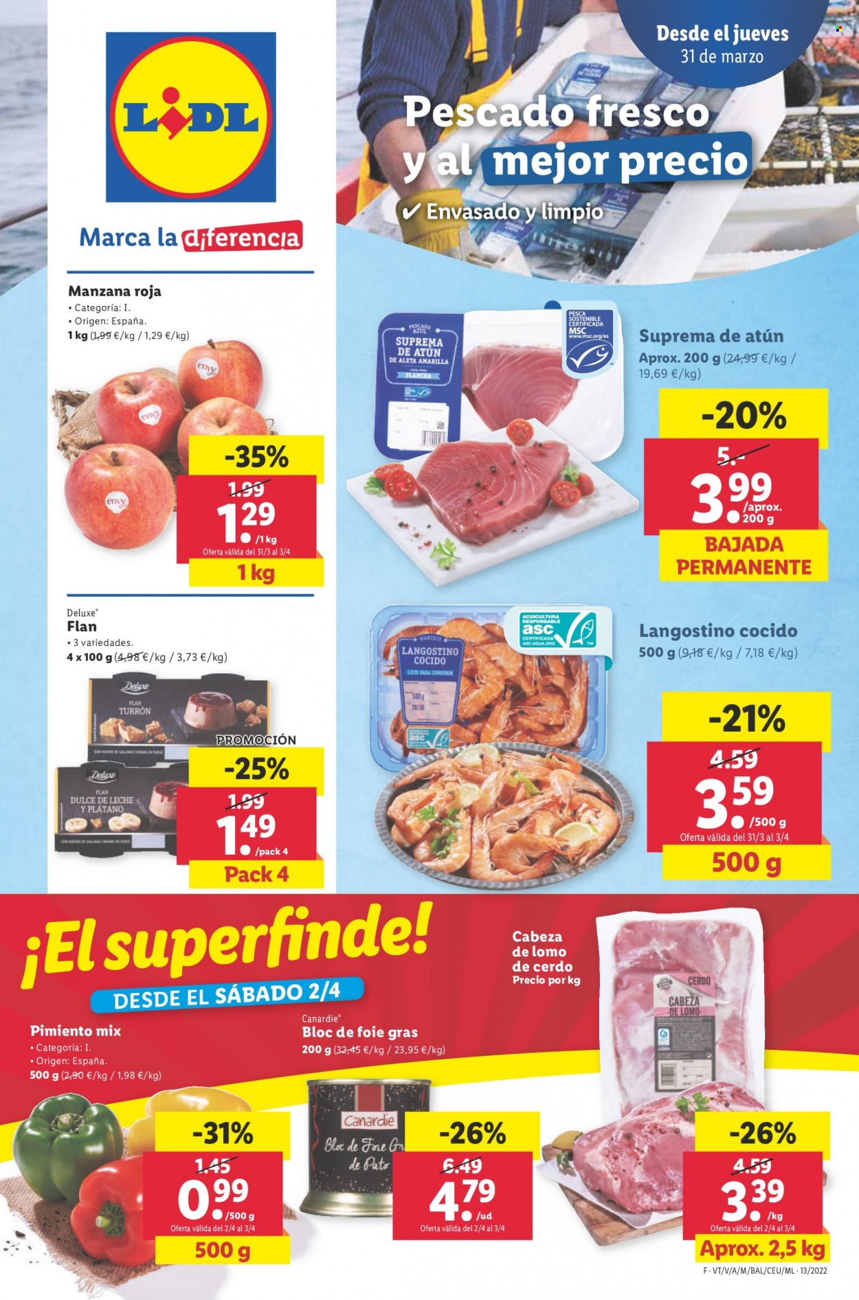 Folleto Lidl - 31/03/22 - 06/04/22. Página 1