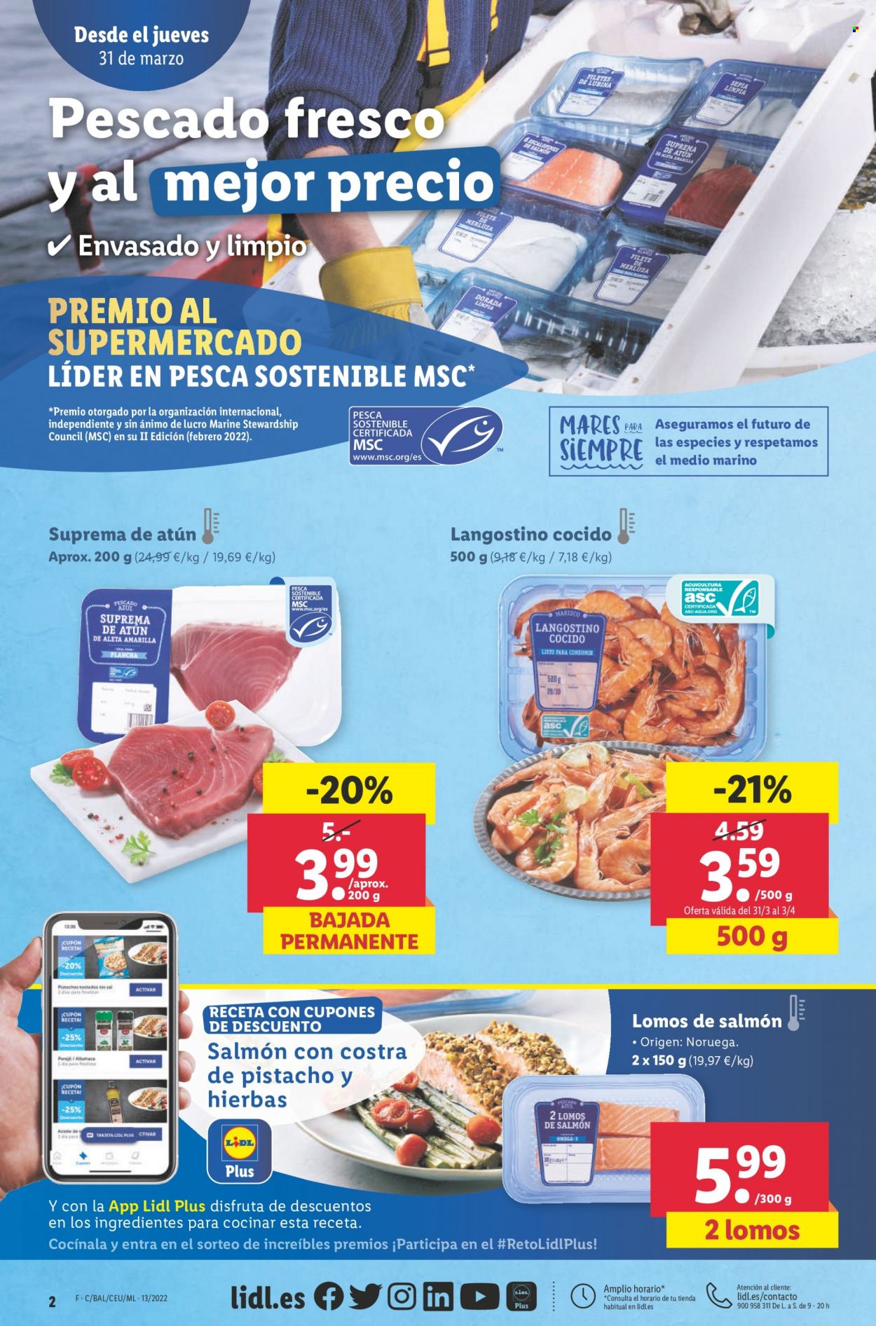 Folleto Lidl - 31/03/22 - 06/04/22. Página 2