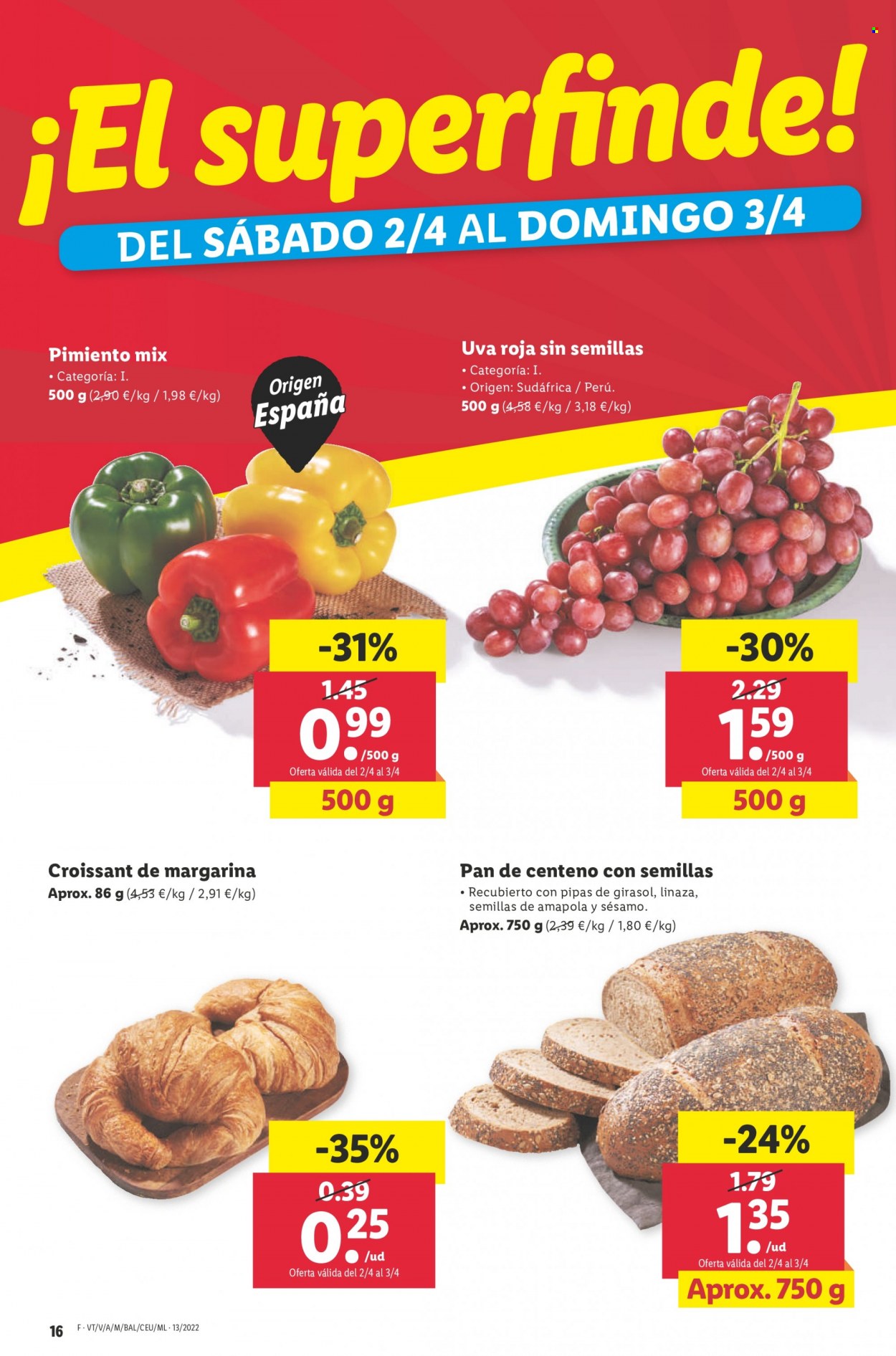 Folleto Lidl - 31/03/22 - 06/04/22. Página 16