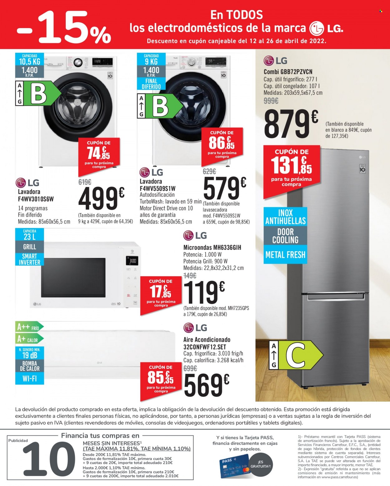 Folleto Carrefour - 29/03/22 - 11/04/22. Página 15