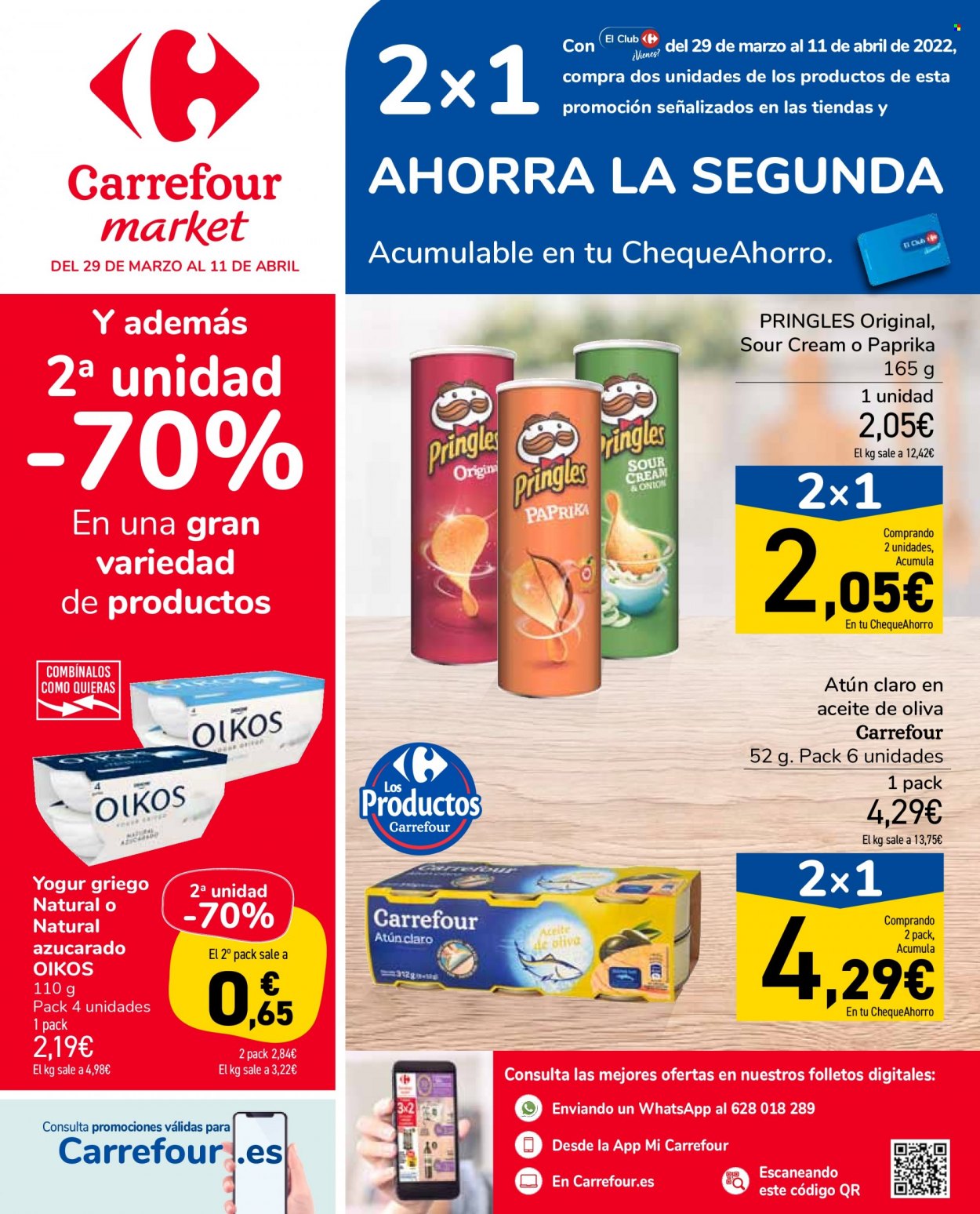 Folleto Carrefour - 29/03/22 - 11/04/22. Página 1