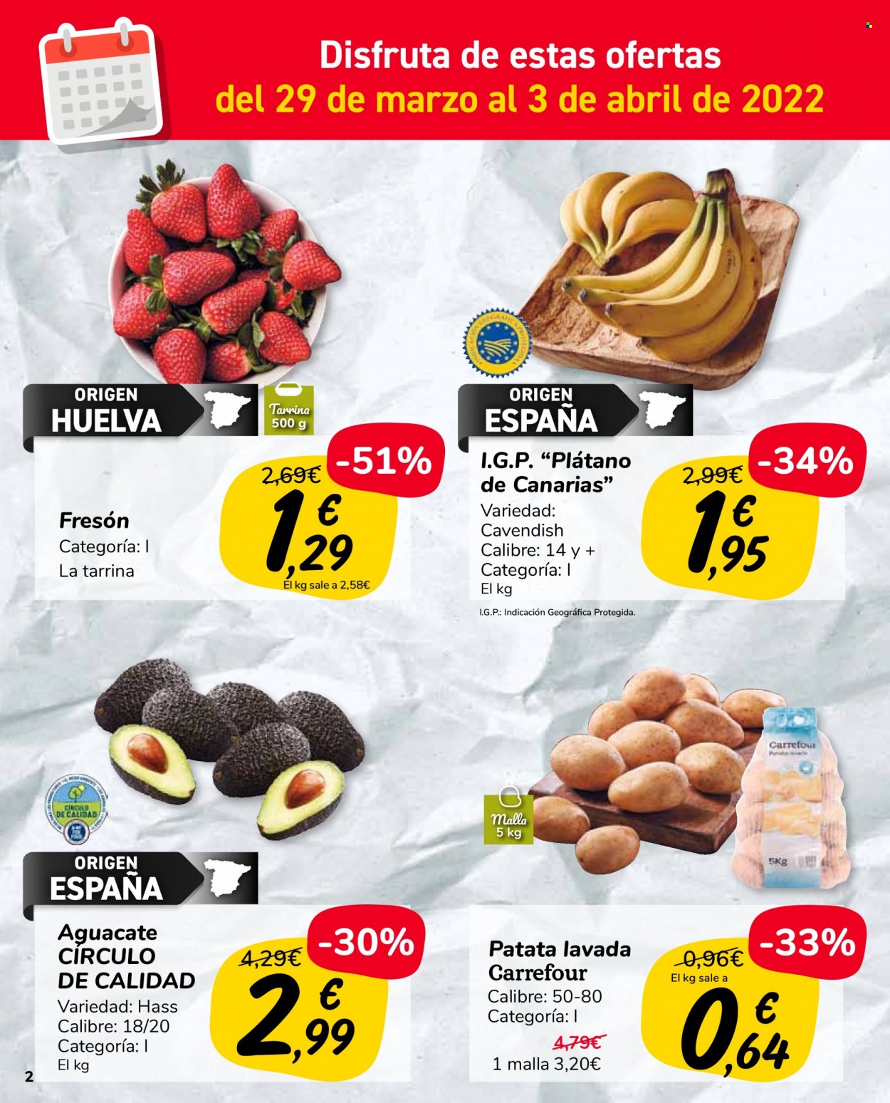 Folleto Carrefour - 29/03/22 - 11/04/22. Página 2