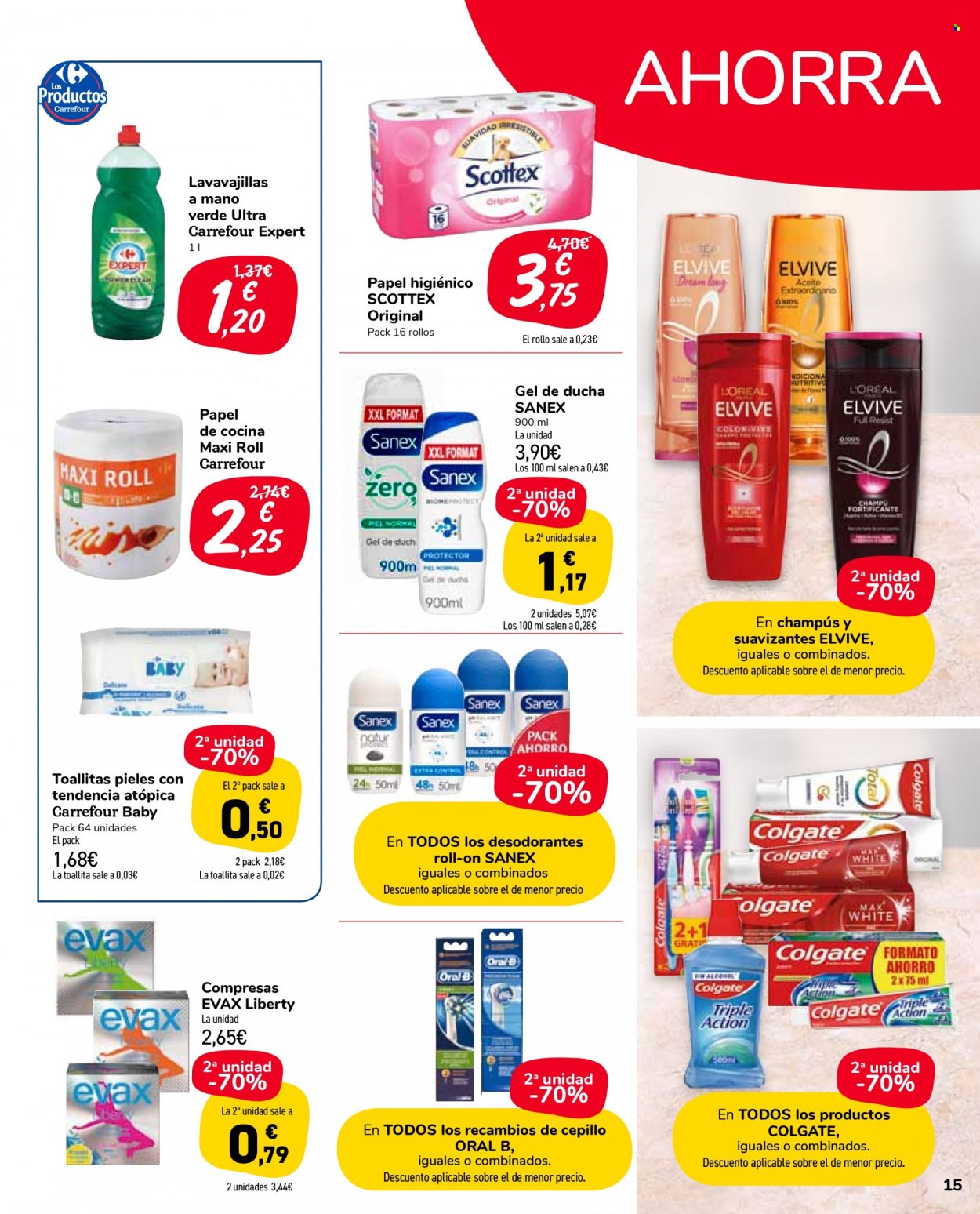 Folleto Carrefour - 29/03/22 - 11/04/22. Página 15