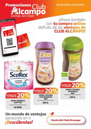 Folleto actual Alcampo - 28/03/22 - 12/04/22.