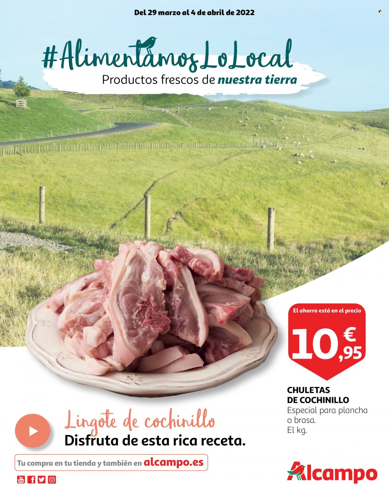 Folleto Alcampo - 29/03/22 - 04/04/22. Página 1