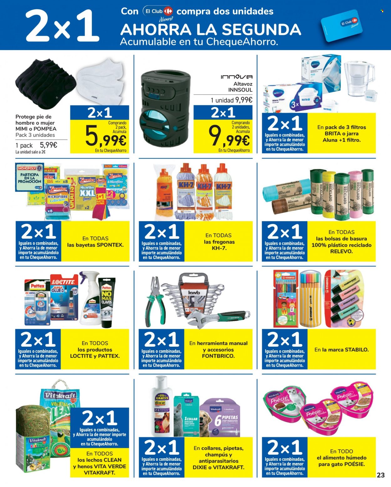 Folleto Carrefour - 29/03/22 - 11/04/22. Página 23