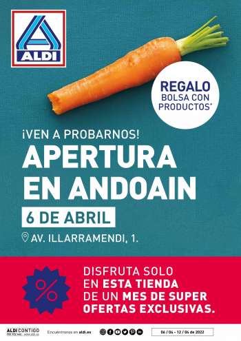 Folleto actual Aldi - 06/04/22 - 12/04/22.