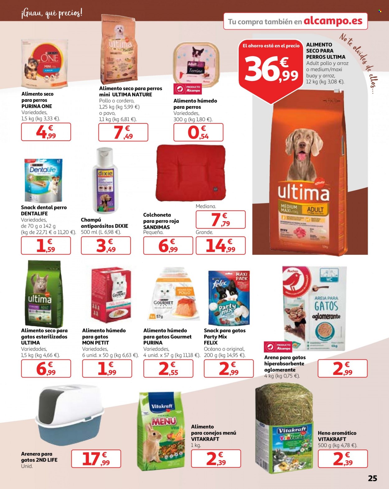 Folleto Alcampo - 31/03/22 - 17/04/22. Página 25