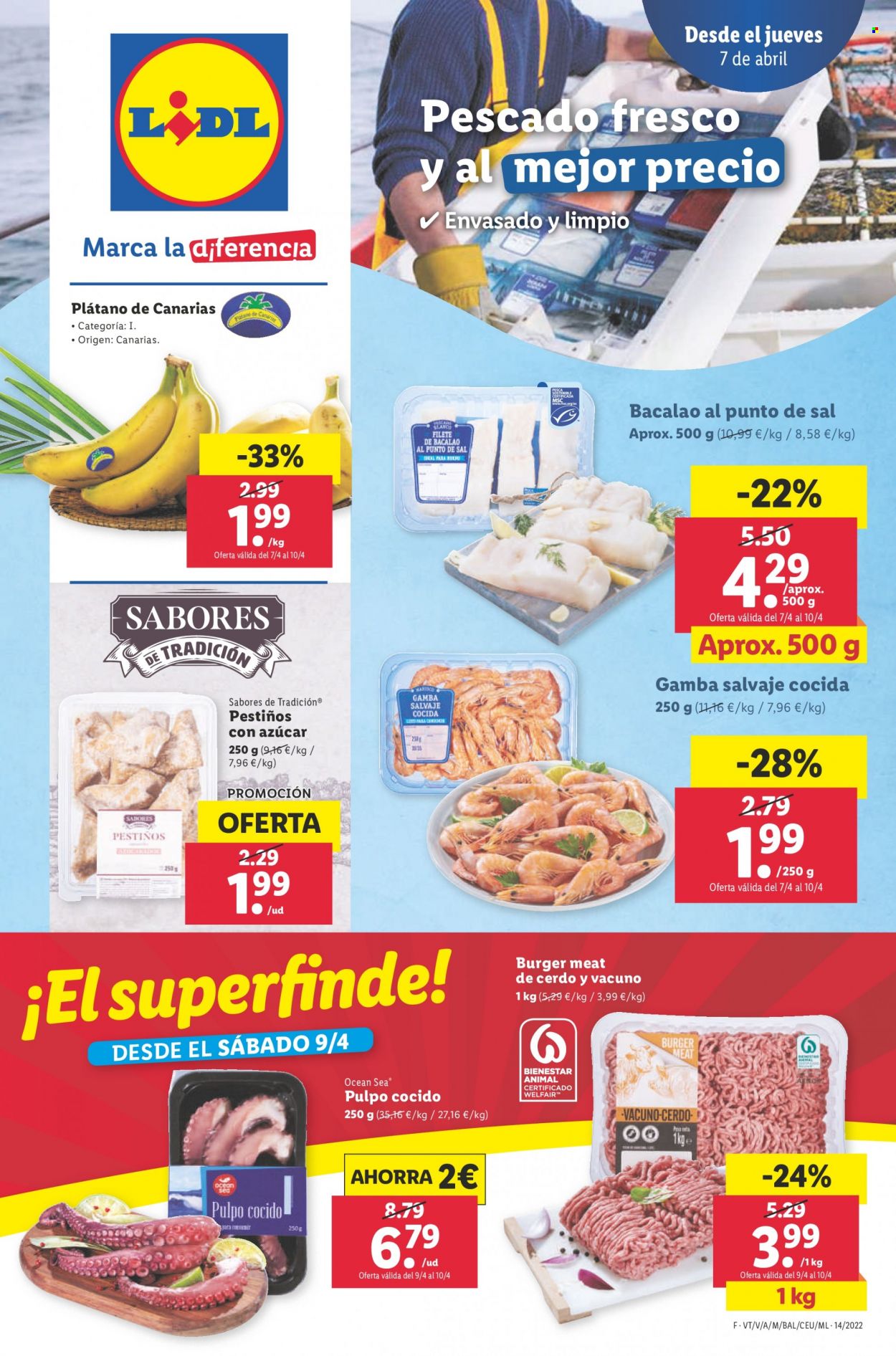 Folleto Lidl - 07/04/22 - 13/04/22. Página 1