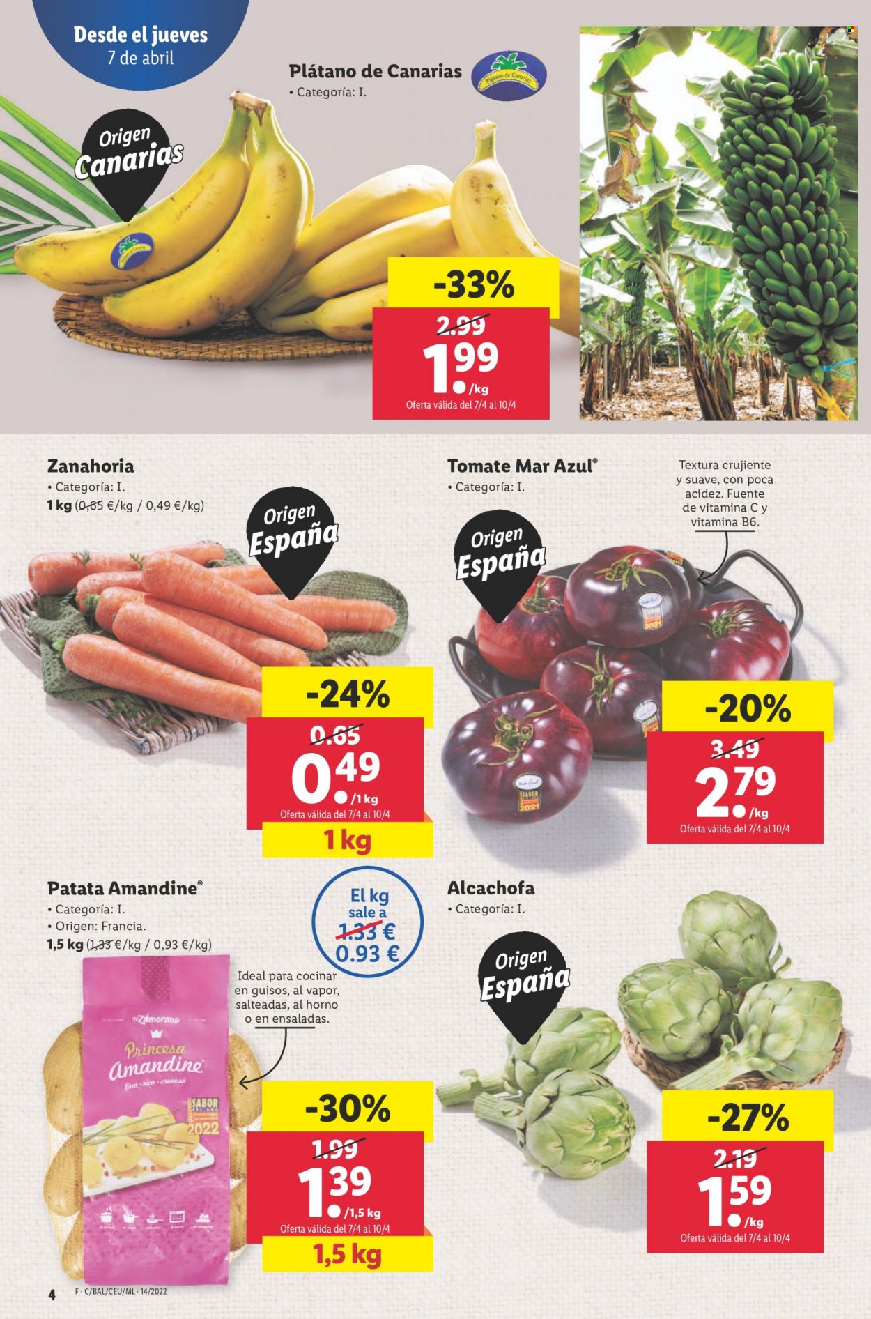 Folleto Lidl - 07/04/22 - 13/04/22. Página 4