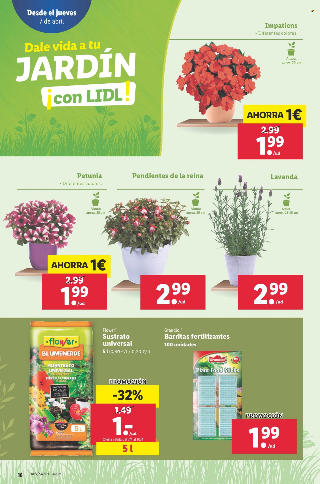 Folleto Lidl - 07/04/22 - 13/04/22. Página 16