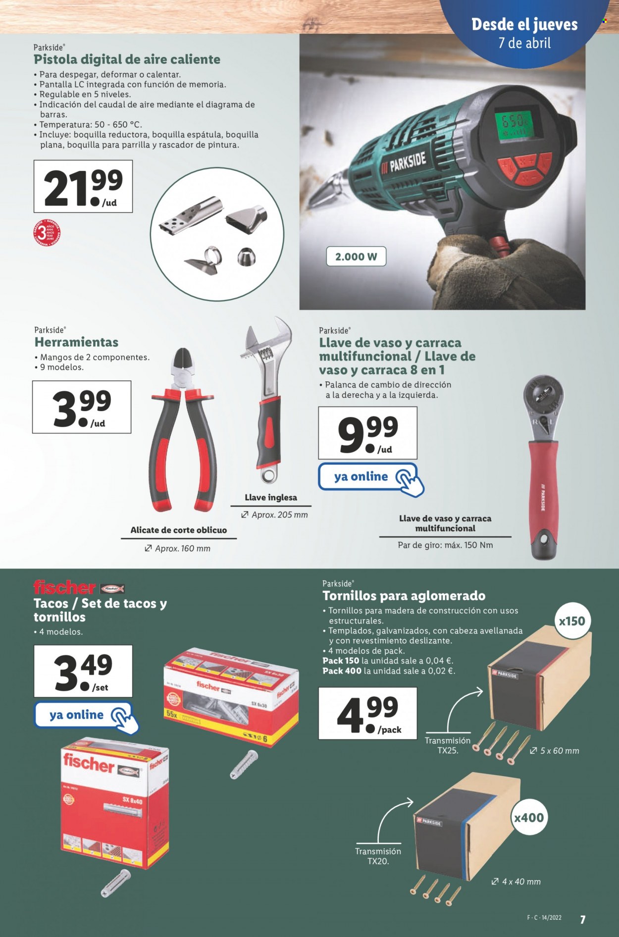 Folleto Lidl - 07/04/22 - 13/04/22. Página 7