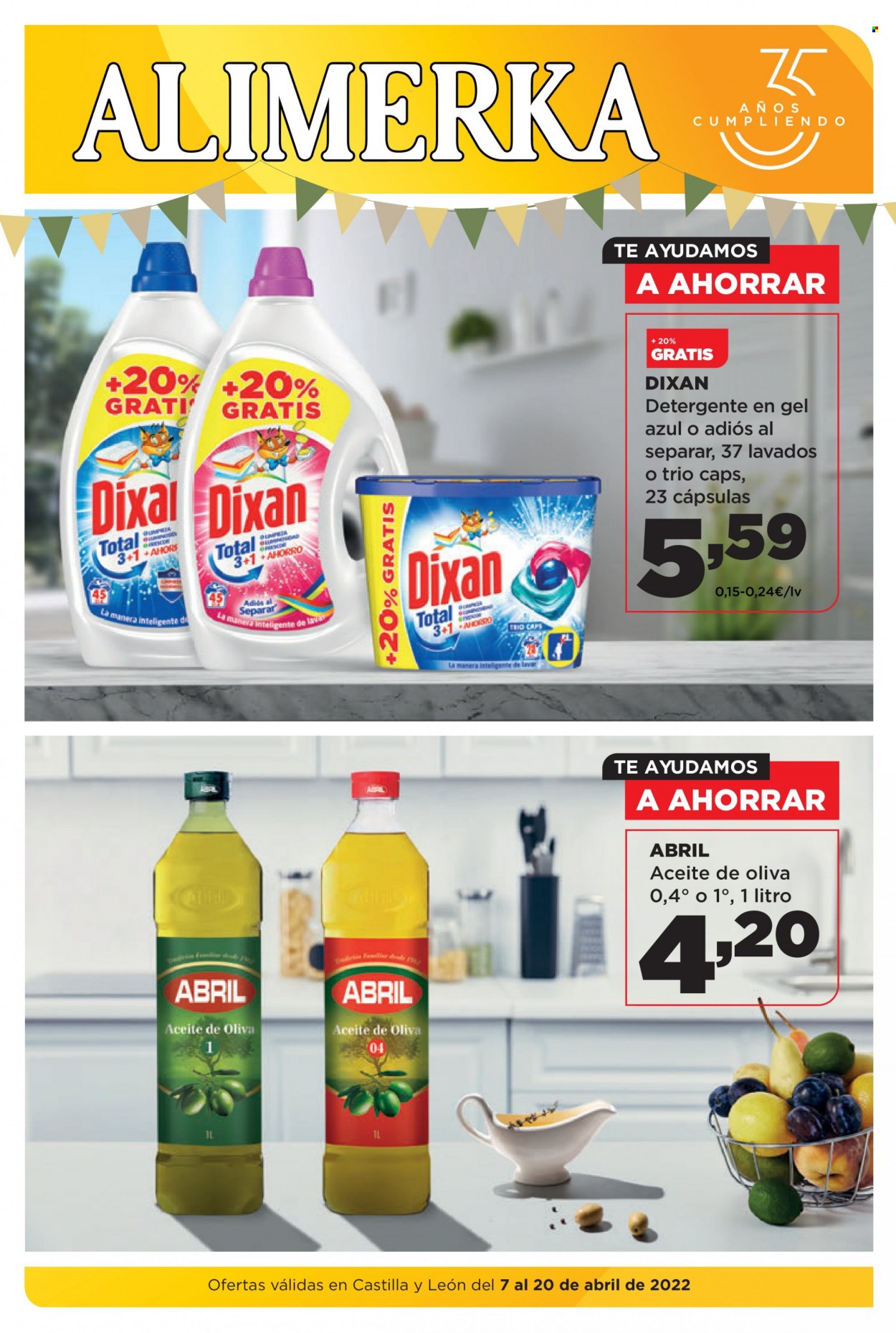 Folleto Alimerka - 07/04/22 - 20/04/22. Página 1