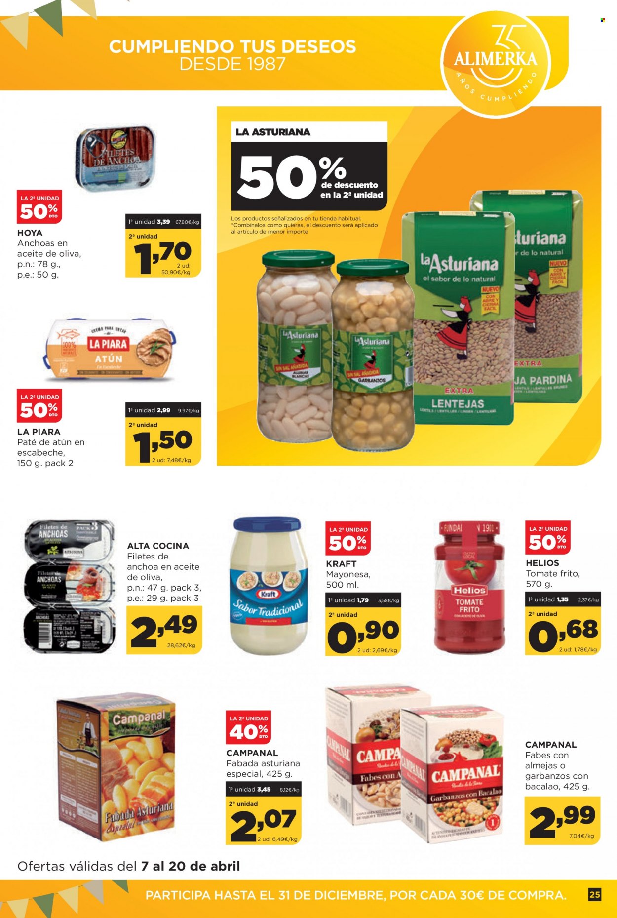 Folleto Alimerka - 07/04/22 - 20/04/22. Página 25