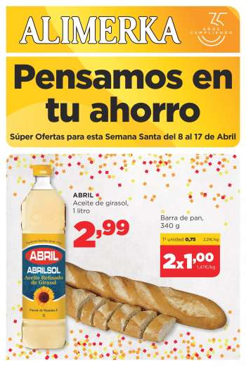 Folleto actual Alimerka - 08/04/22 - 17/04/22.