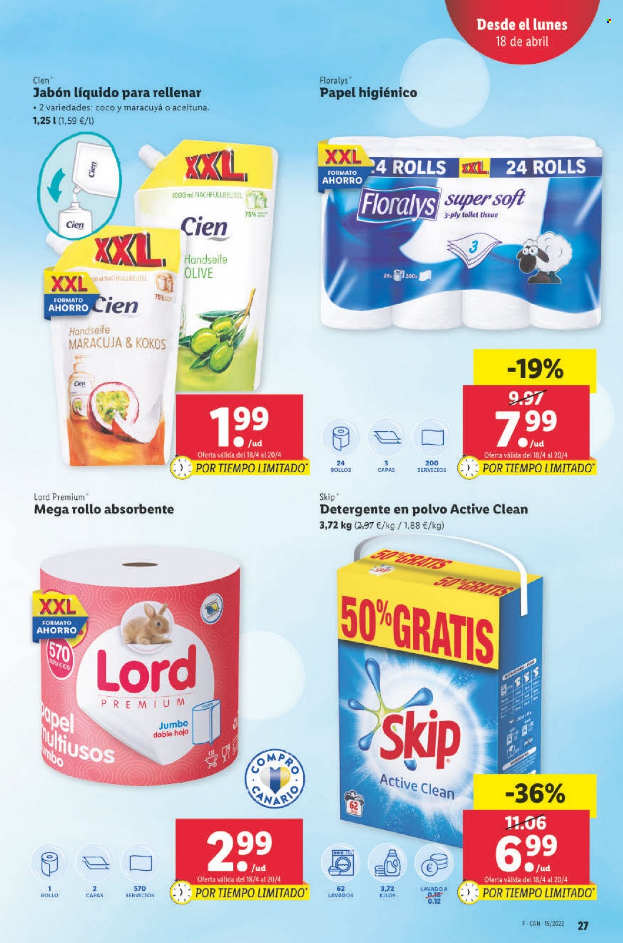 Folleto Lidl - 14/04/22 - 20/04/22. Página 27