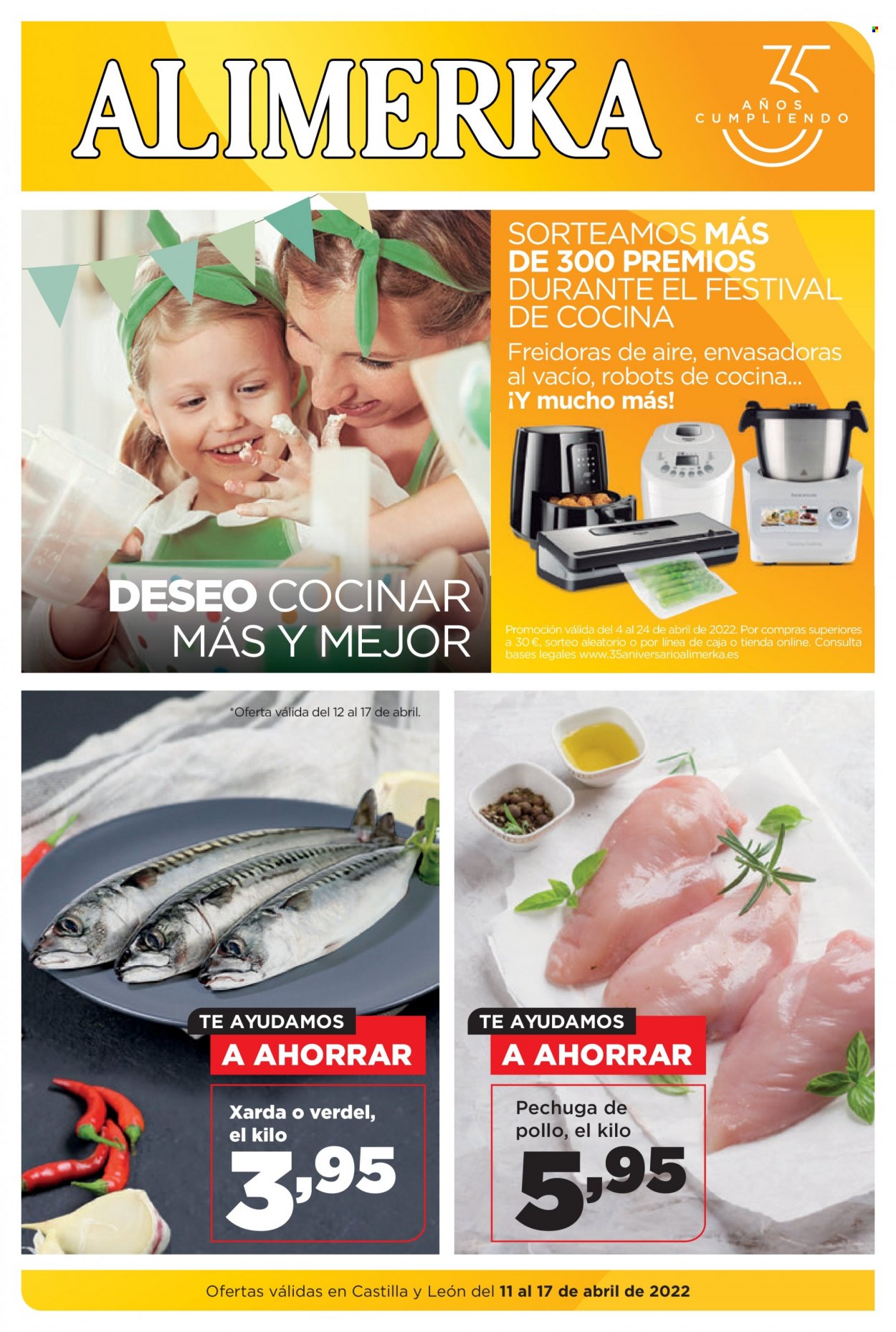 Folleto Alimerka - 11/04/22 - 17/04/22. Página 1