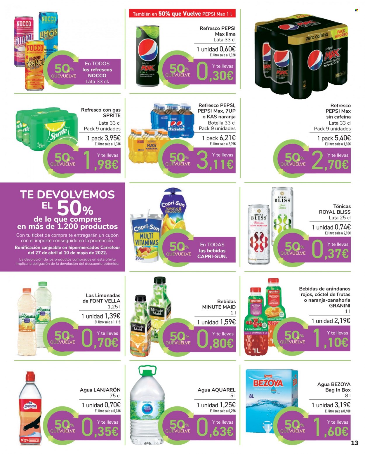 Folleto Carrefour - 12/04/22 - 26/04/22. Página 13