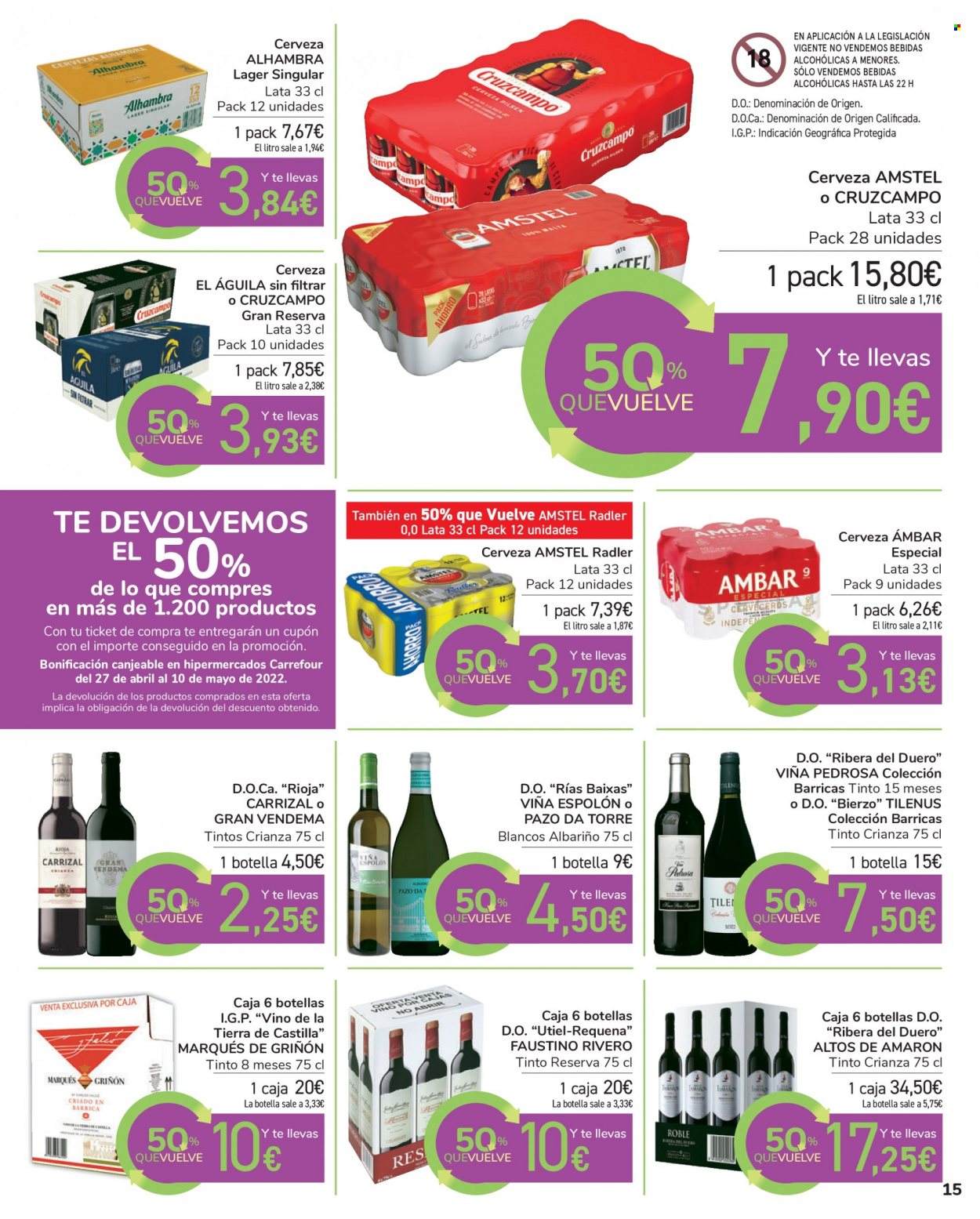 Folleto Carrefour - 12/04/22 - 26/04/22. Página 15