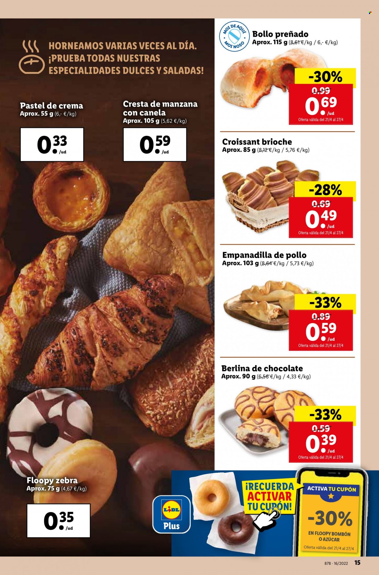 Folleto Lidl - 21/04/22 - 27/04/22. Página 15