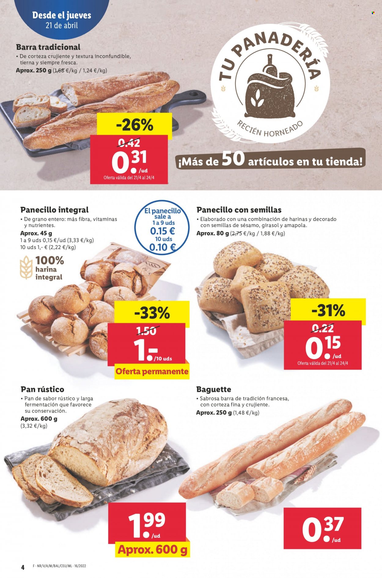 Folleto Lidl - 21/04/22 - 27/04/22. Página 4