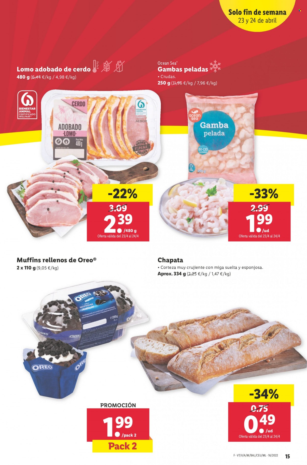 Folleto Lidl - 21/04/22 - 27/04/22. Página 15