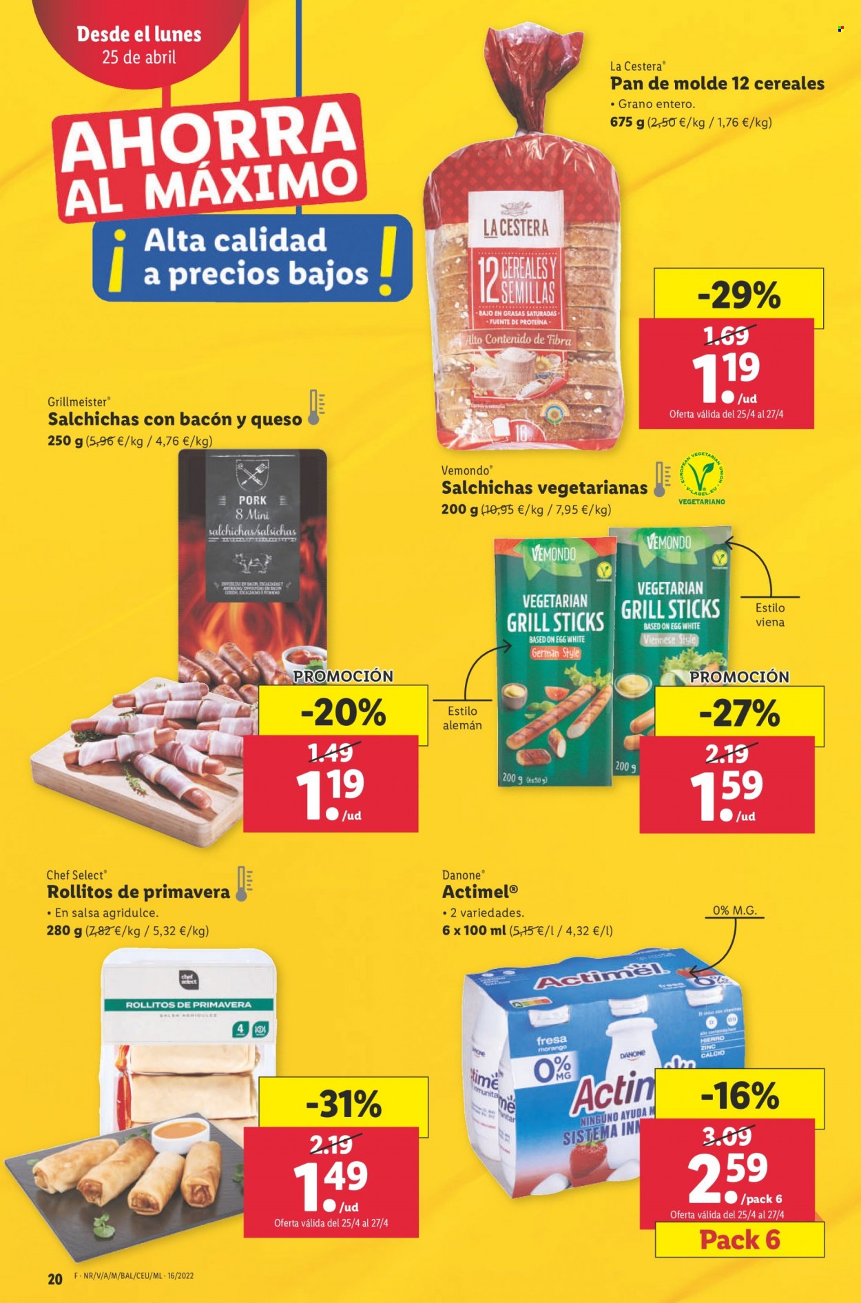 Folleto Lidl - 21/04/22 - 27/04/22. Página 20