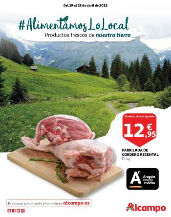 Folleto actual Alcampo - 19/04/22 - 25/04/22.