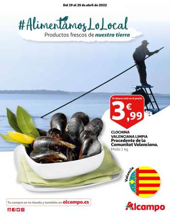 Folleto actual Alcampo - 19/04/22 - 25/04/22.