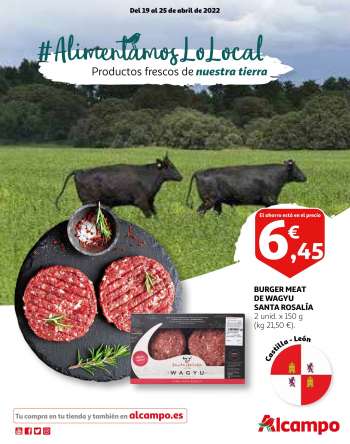 Folleto actual Alcampo - 19/04/22 - 25/04/22.